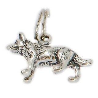Sterling Silver Little Wolf Charm by Runs with Vampires