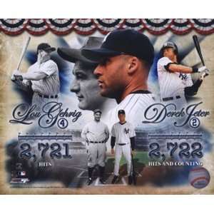   All Time Yankee Hit Leader Composite   Poster 10x8