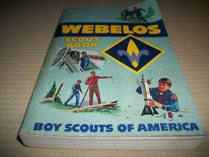 1976 WEBELOS SCOUT BOOK WITH THE PARENTS SUPPLEMENT  