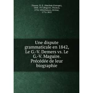   , Thomas, 1774 1854,Demers, JÃ©rÃ´me, 1774 1853 Dionne Books