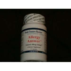  Allergy Answernatural Allergy Relief Health & Personal 