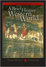 Brief History of the Western World, (0534642365), Thomas H. Greer 