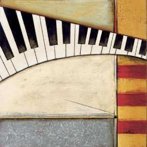 Music Notes II, by Susan Osborne, 43 in. x 43 in., giclee canvas 