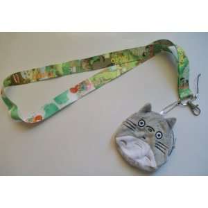   Plush Coin Pouch with Lanyard ~Key Cell Phone Holder~ 