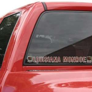  NCAA Louisiana Monroe Warhawks Automobile Decal Strip 
