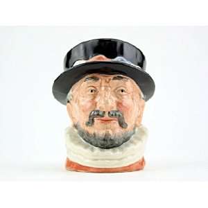  Royal Doulton Beefeater ER Large D6206 Character Jug