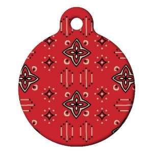  Lupine Pattern Wild West   Pet ID Tag for Dogs and Cats 