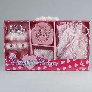  Pretty Little Princess Dress Up Accessory Set   Pink Toys 