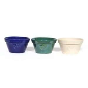    Burley Clay Table Top Leaf Planter Heaven Blue