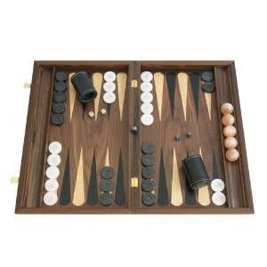   Set with Racks & Slotted Checkers (Walnut Wood Case) Toys & Games