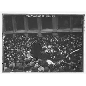  Mrs. Pankhurst in Wall St.