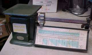 Vintage Triner Air Mail Accuracy Postal Scale  