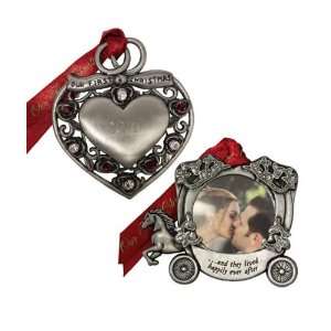  Gloria Duchin ? 2 Piece Wedding Ornament Gift Set 