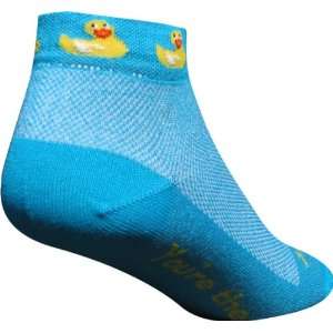  Sockguy Ducky Women s Socks TURQUOISE/YELLOW S/M Sports 