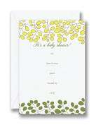 Product Image. Title Botanical Baby Shower Fill In Baby Invitations 