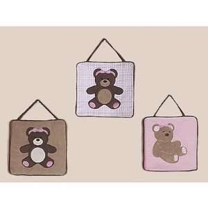  Teddy Bear Pink Wall Hangings Baby