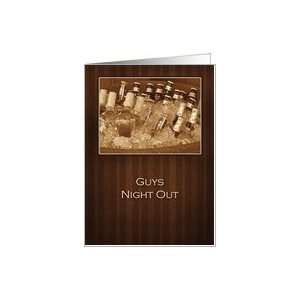  Guys Night Out Party Invitations Card Health & Personal 