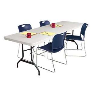   Furniture Lightweight Plastic Folding Table 96 x 30