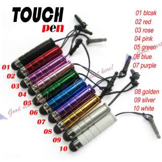 10 MINI Stylus Touch Screen Pen For iPhone 4S 4G 3GS 3G iPod Touch 