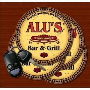  ALUS Family Name Bar & Grill Coasters