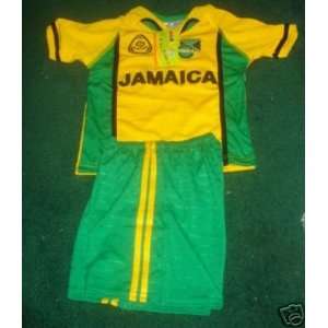  JAMAICA SOCCER JERSEY KIDS SET sizes4 6 8 10 12 Sports 