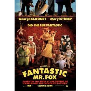  Fantastic Mr. Fox   Movie Poster   27 x 40