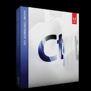  New Adobe Software Contribute Cs5 V.6.0 1 User Web 