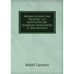  Meister Eckhart der Mystiker zur Geschichte der religiÃ 