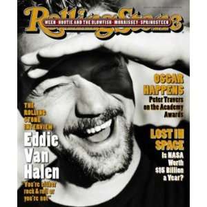  Rolling Stone Cover of Eddie Van Halen / Rolling Stone 
