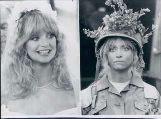 1986 Actress Goldie Hawn in Movie PRIVATE BENJAMIN  