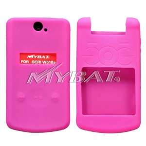  SONY ERICSSON W518a Solid Skin Case (Hot Pink) Everything 