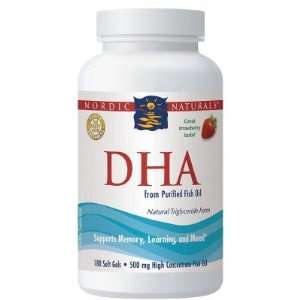  Nordic Naturals  DHA from Purified Fish Oil, Strawberry 