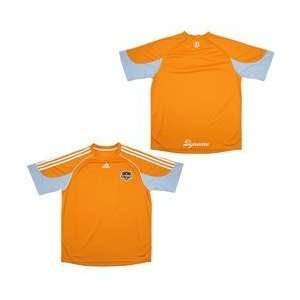  adidas Houston Dynamo SS Club Training Top   Light Orange 