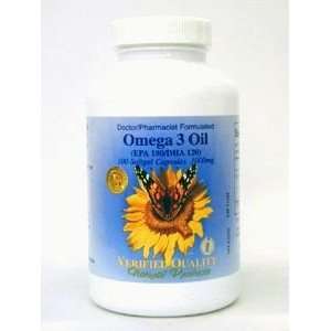  Verified Quality Omega 3 1000mg 100 gels Health 