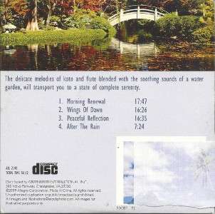   KOTO, FLUTE AND GENTLE WATER SOOTHING SOUNDS RELAXATION SPA MUSIC CD