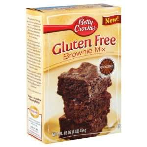 Betty Crocker Gluten Free Brownie Mix, Chocolate 16 Oz 4 Packs  