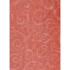  Sample   Amboise Coral Scroll