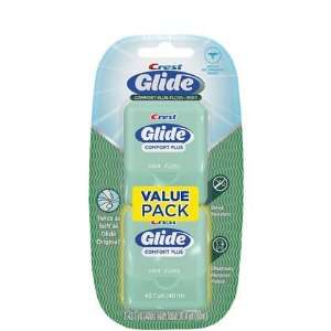Oral B Glide Floss, Comfort Plus, Mint, Value Pack, 2 Ct.