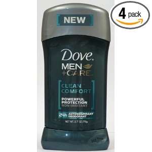 Dove Men + Care 24 Hour Antiperspirant Deodorant, Clean Comfort, 2.7 