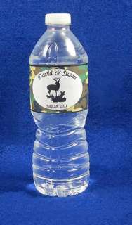 100 Waterproof Wedding Water Bottle Labels