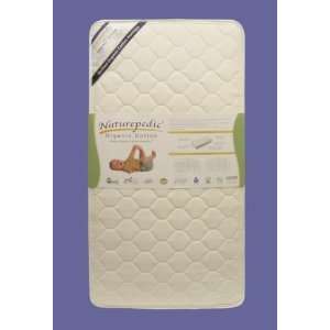    Naturepedic Quilted Organic Cotton Deluxe Crib Mattress Baby