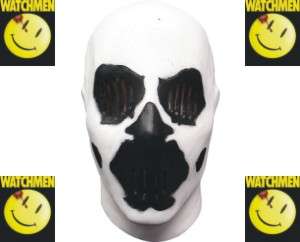 Watchmen   Rorschach Mask   Adult Deluxe Latex Rubber  
