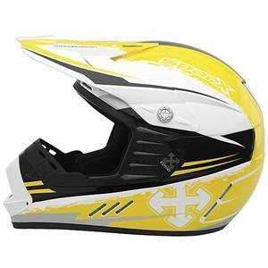  SparX D 07 Streak Helmet   X Large/Yellow Automotive