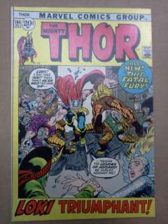 Marvel Thor #194 FN+ Comic  