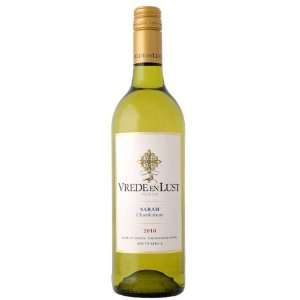  Vrede en Lust   Sarah Unwooded Chardonnay   2010 NV 