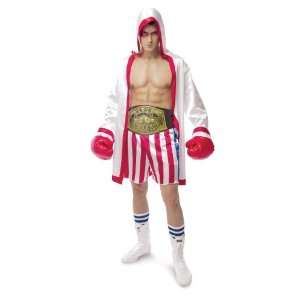 Lets Party By Paper Magic Rocky Adult Costume / Red/White/Blue   Size 