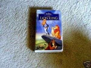 Disney Masterpiece LION KING Video VHS  