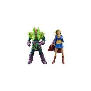   Classics Kryptonite Chaos Supergirl and Lex Luthor F Toys & Games