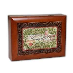  Mother Wood Grain With Inlay Finish Music Box Mother 