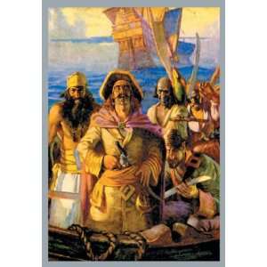 Depraved and Merciless Pirates 12x18 Giclee on canvas  